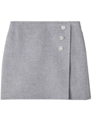 Tory Burch Grey Skirt
