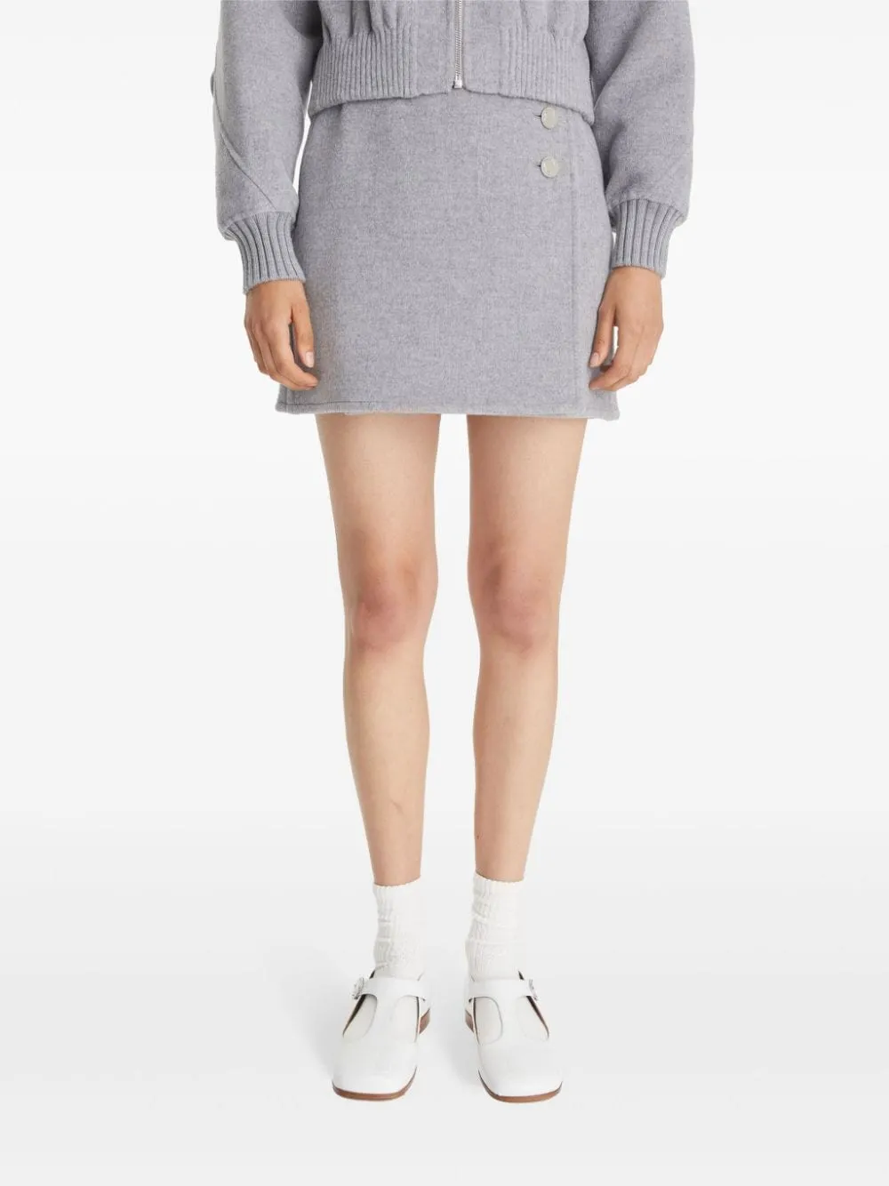 Tory Burch Grey Skirt