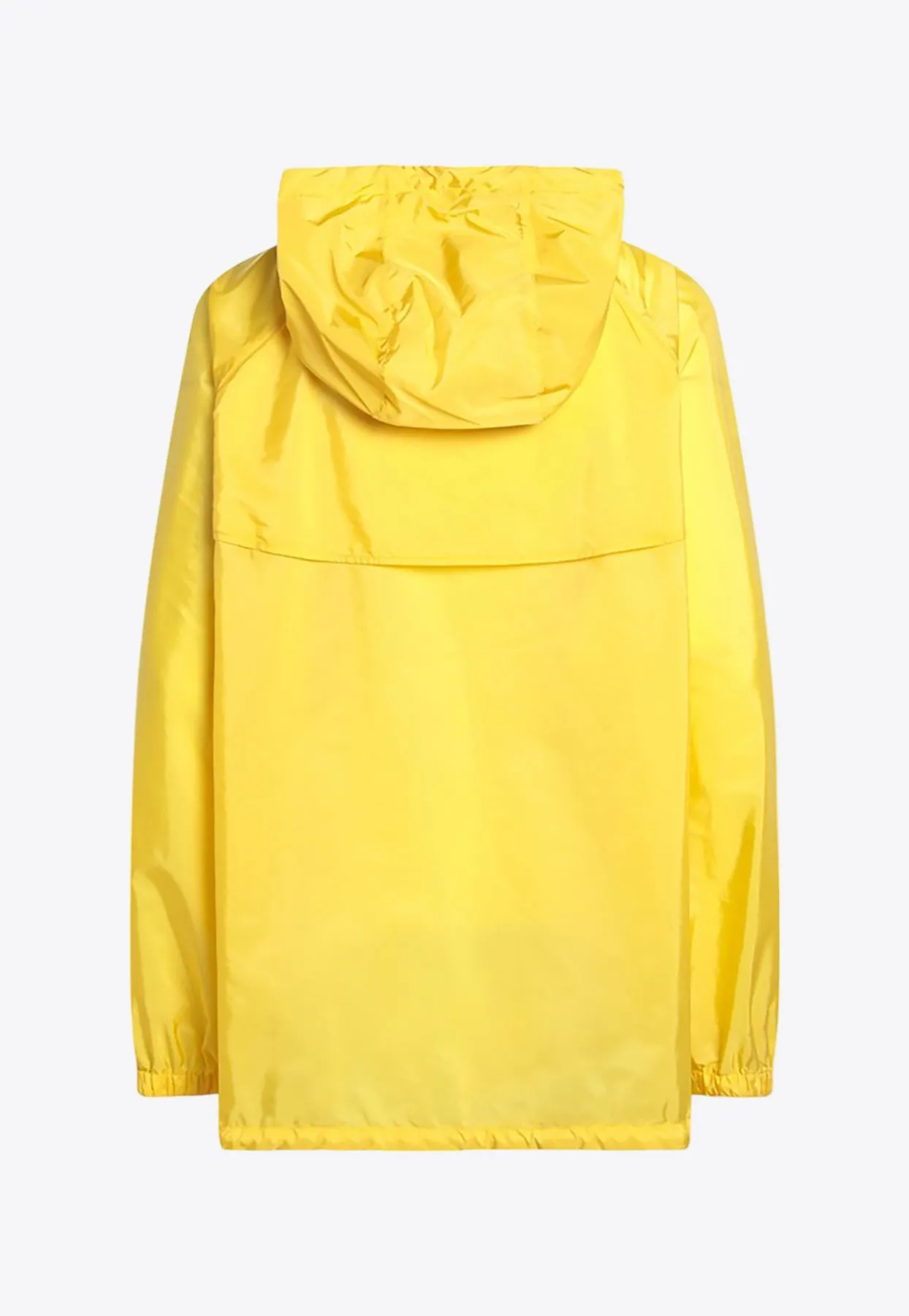 Triangle Logo Hooded Rain Jacket