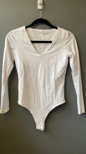 V neck Longsleeve Bodysuit