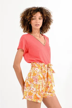 V-NECK TEE