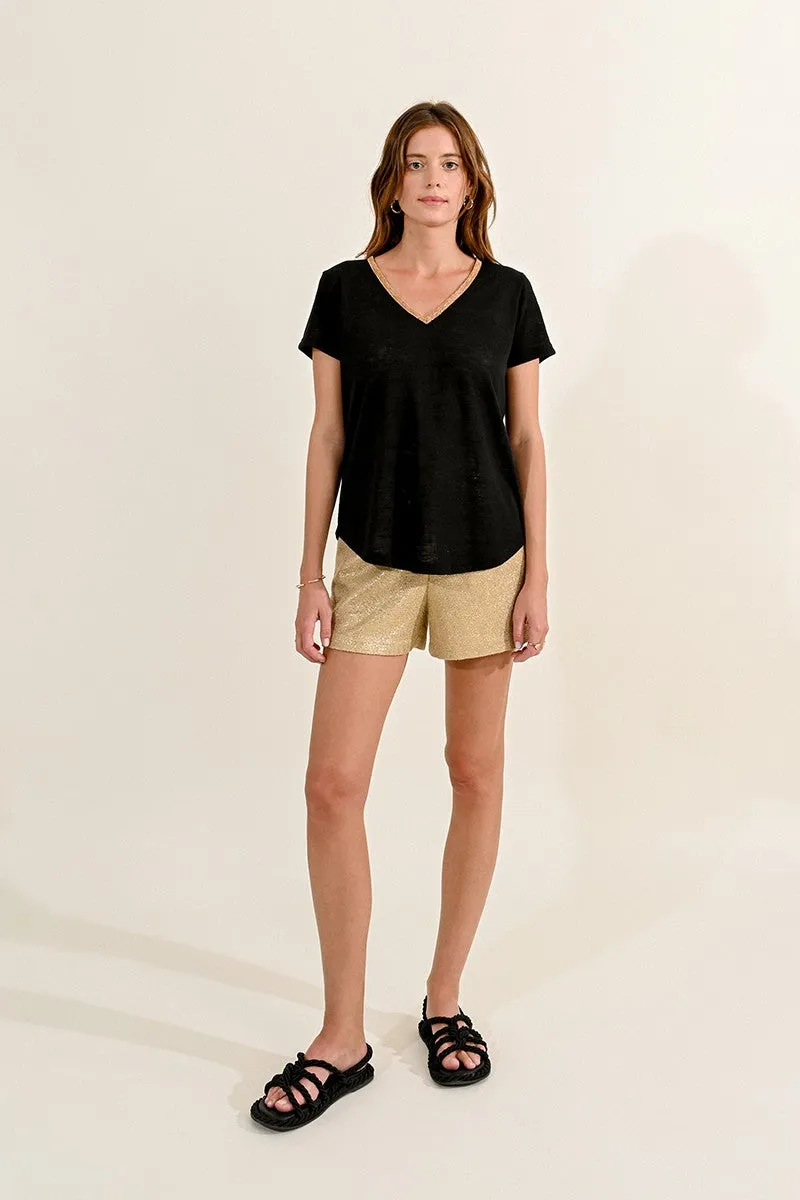 V-NECK TEE