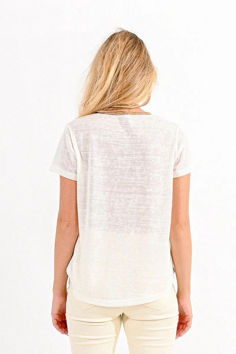 V-NECK TEE