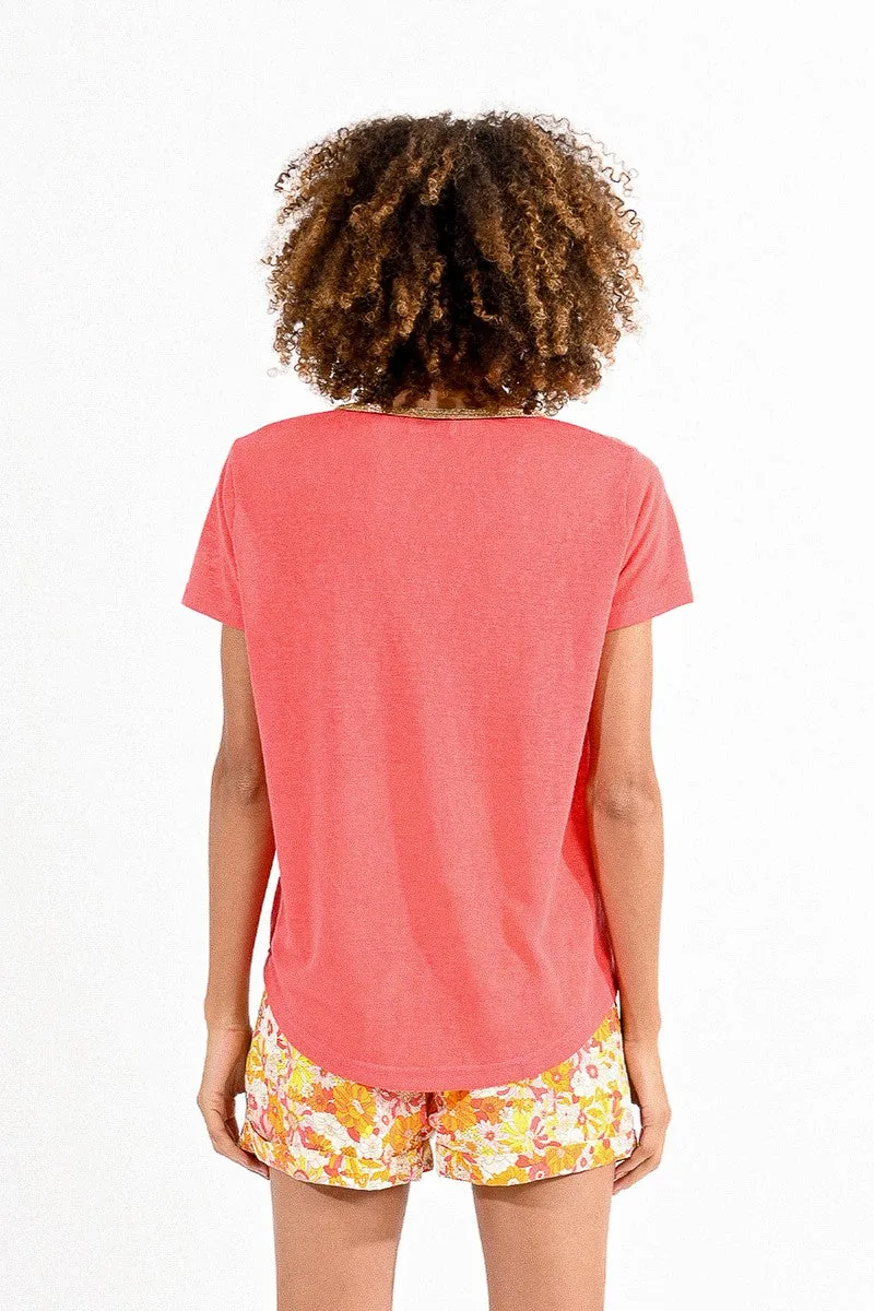 V-NECK TEE