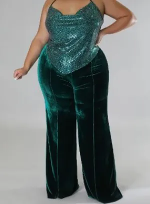 VELOUR ME PANTS (Plus)