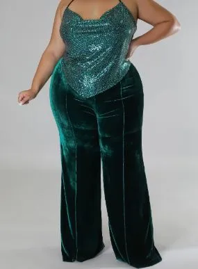 VELOUR ME PANTS (Plus)