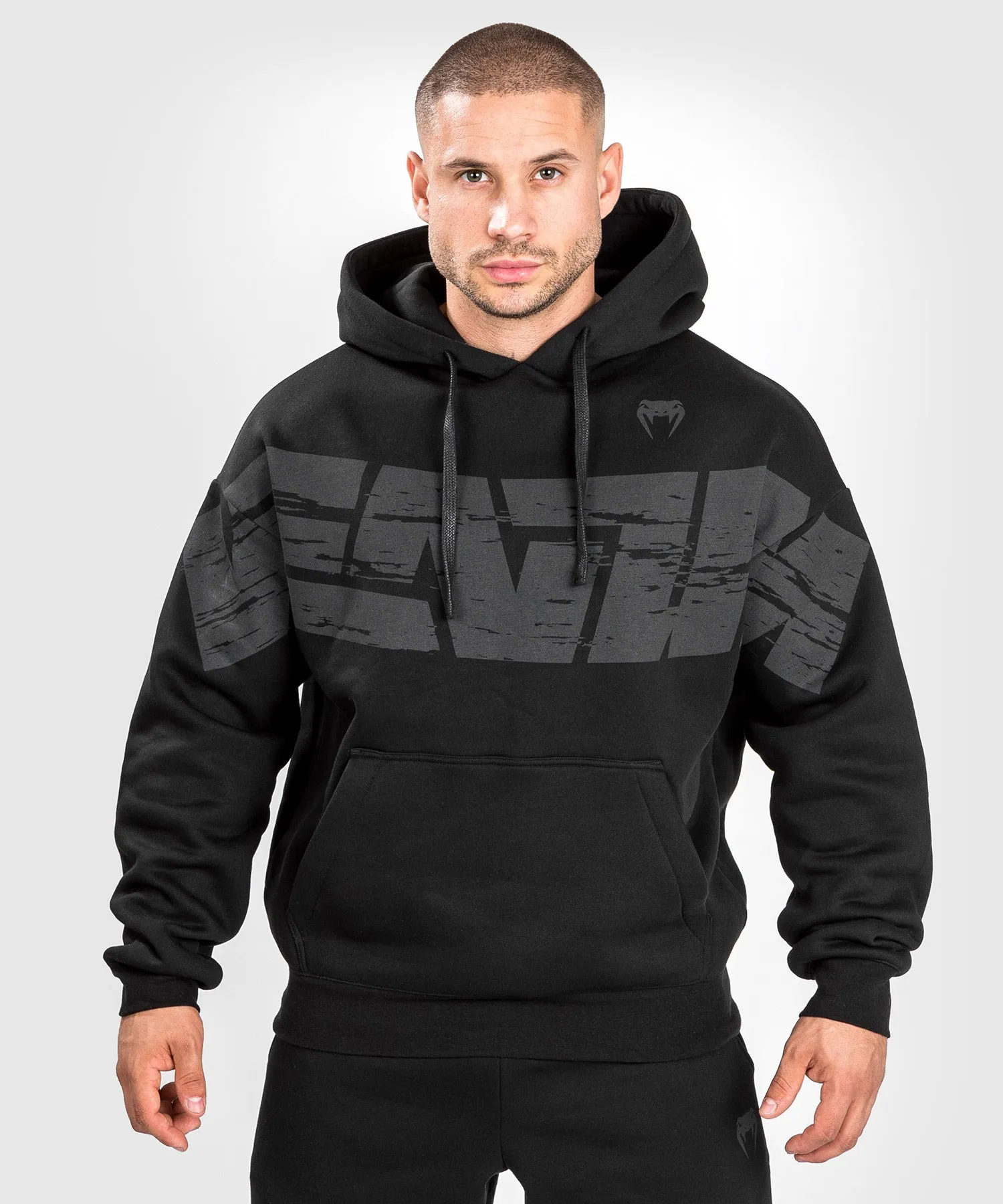 VENUM CONNECT XL HOODIE - OVERSIZED FIT - ZWART