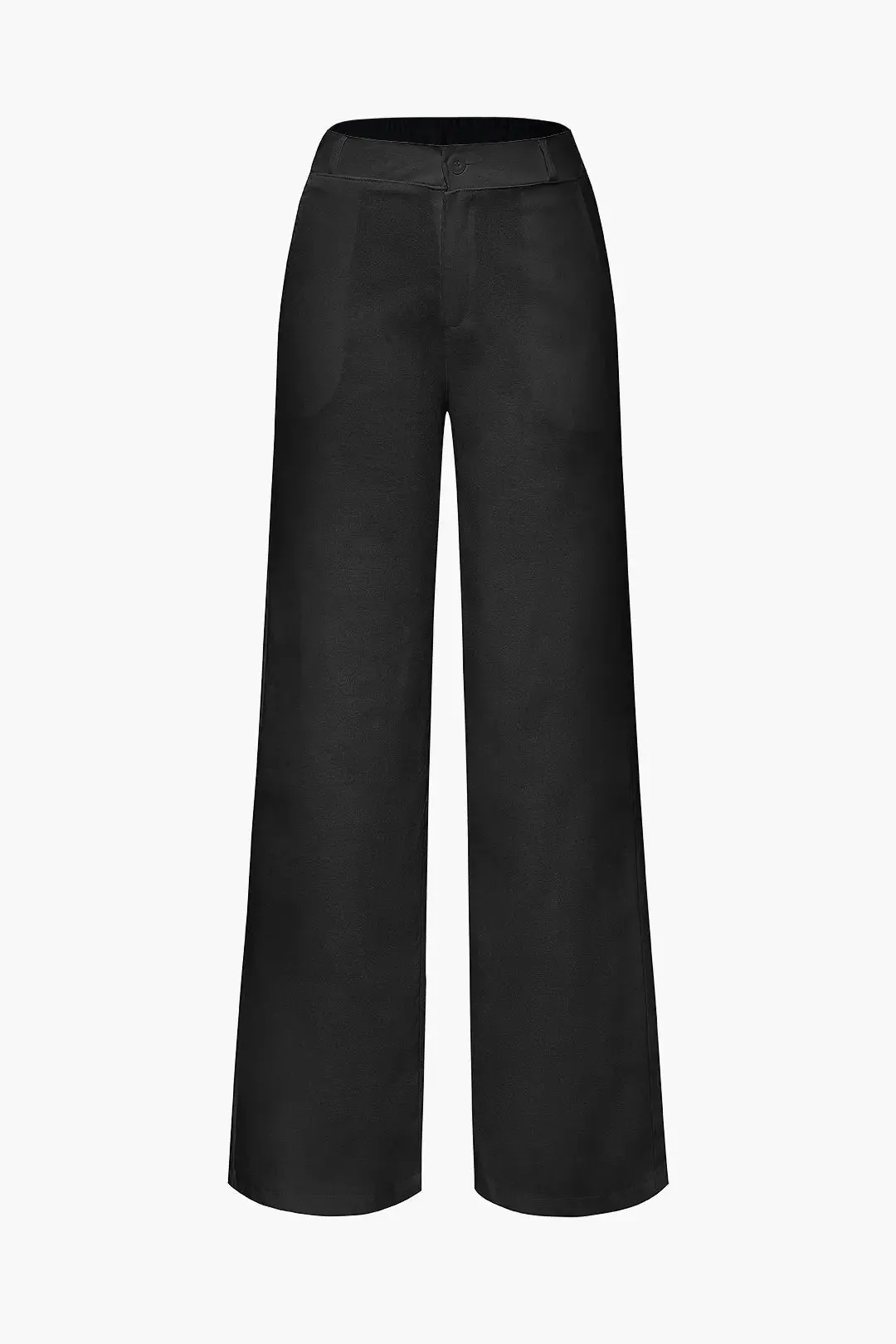Vespera - Timeless Straight Cut Woman's Basic Pants
