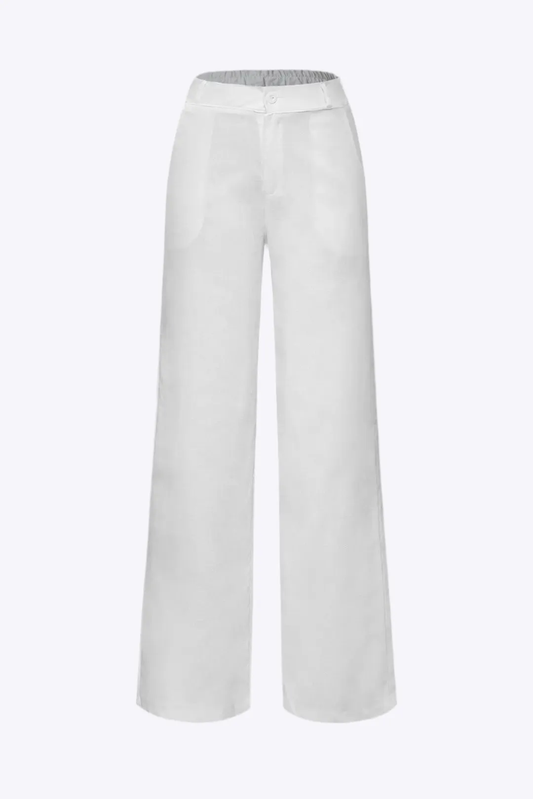 Vespera - Timeless Straight Cut Woman's Basic Pants