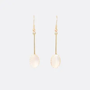 Victorian Moonstone Drop Earrings