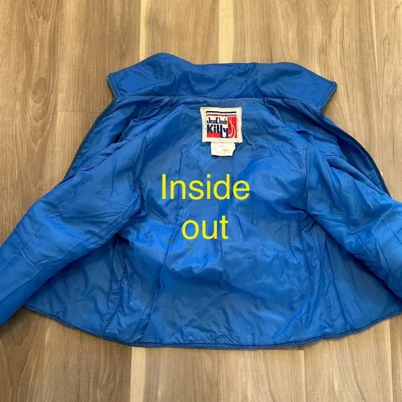 Vintage Jean Claude Killy Ski Jacket and Pants /Bibs set Ladies 1970s