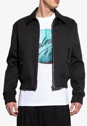 Vintage Logo Bomber Jacket