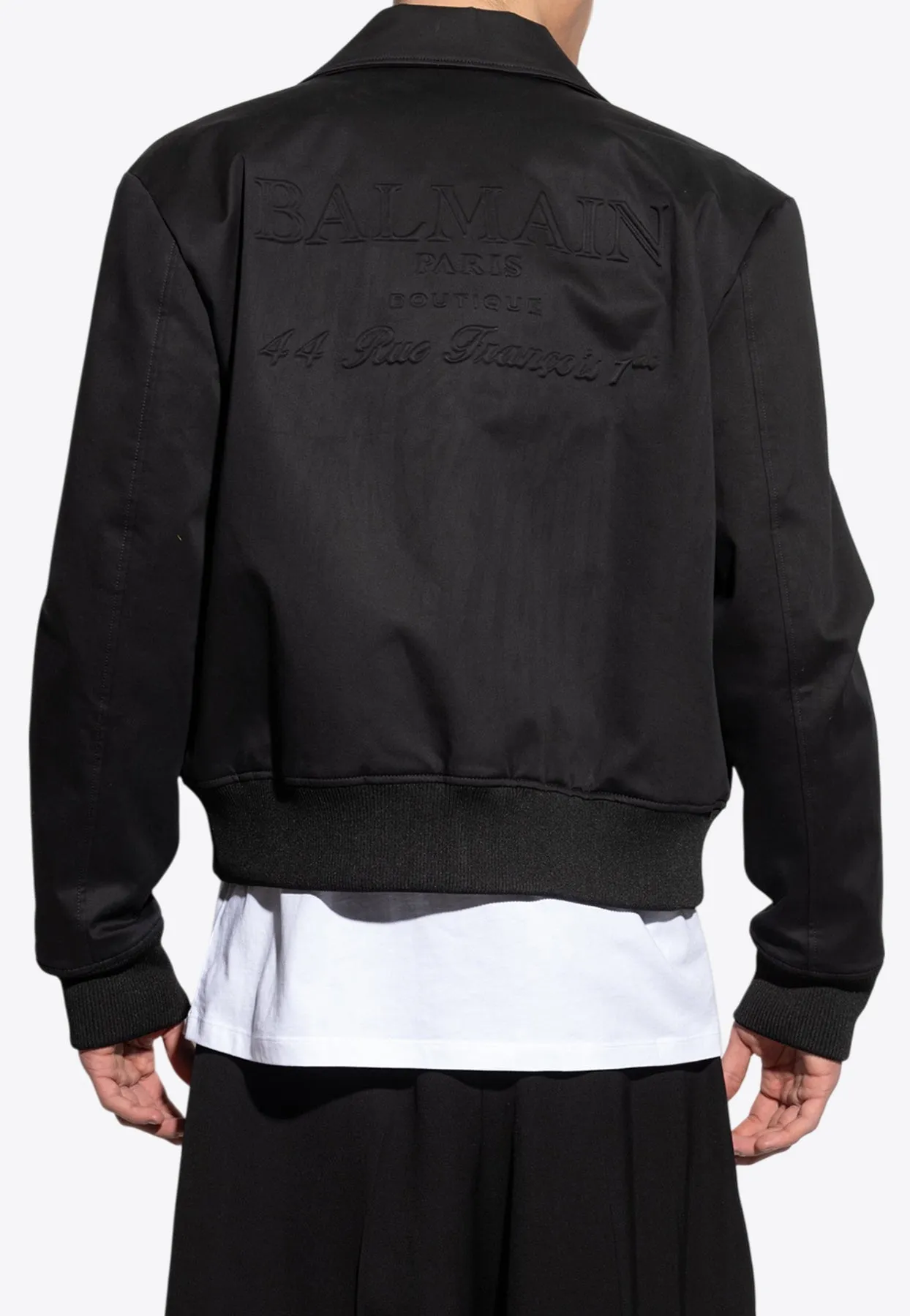 Vintage Logo Bomber Jacket