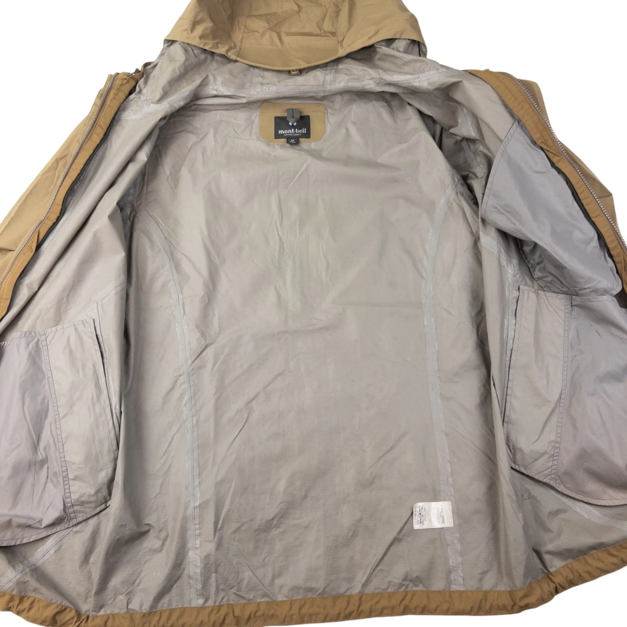 Vintage Montbell Zip Up Rain Jacket Size L