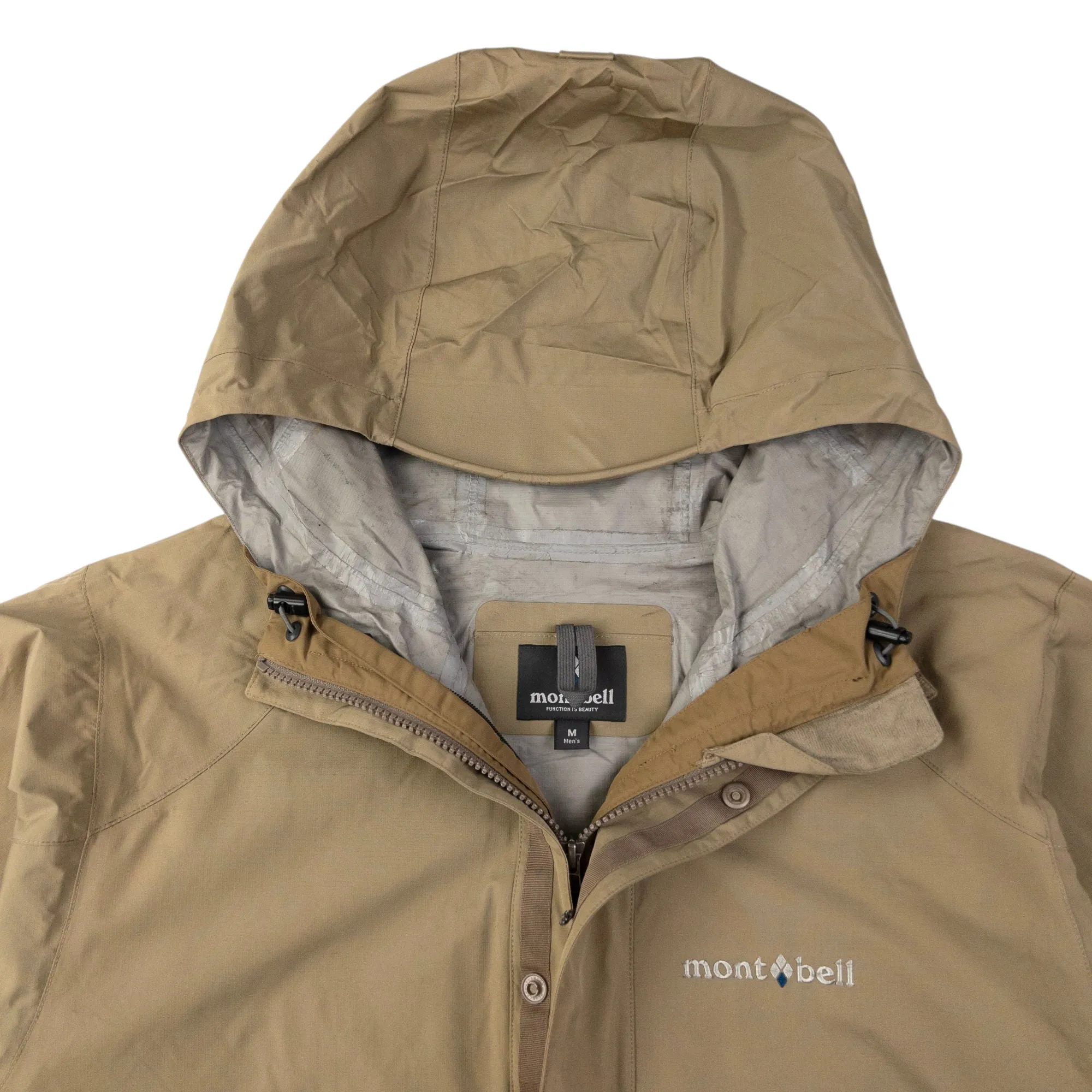Vintage Montbell Zip Up Rain Jacket Size L