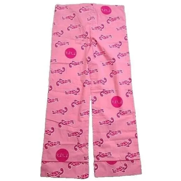 Vintage Paul Frank  Pajama Pants, Tonal the Turtle, Pink, Size Large