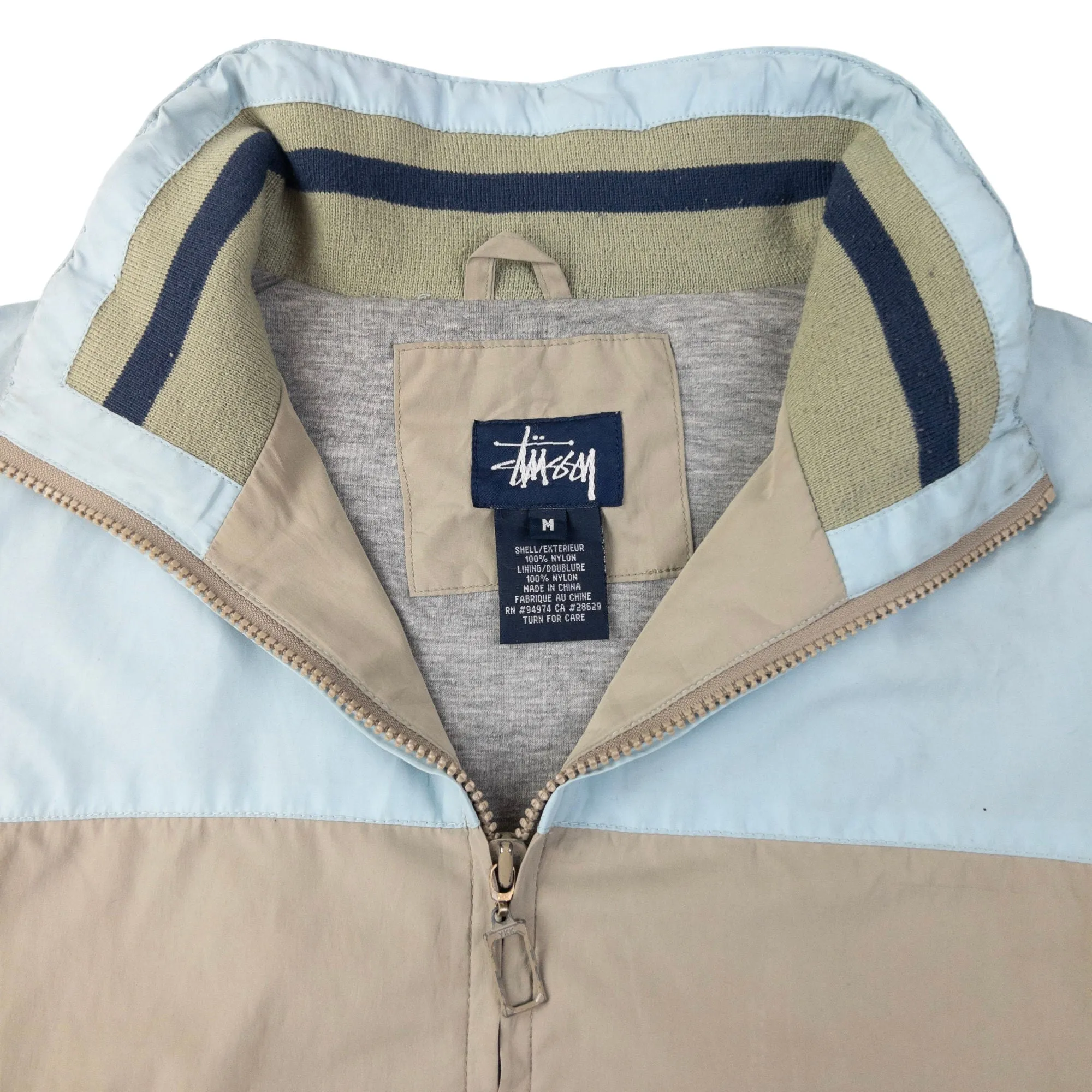 Vintage Stussy Zip Up Golf Jacket Size L