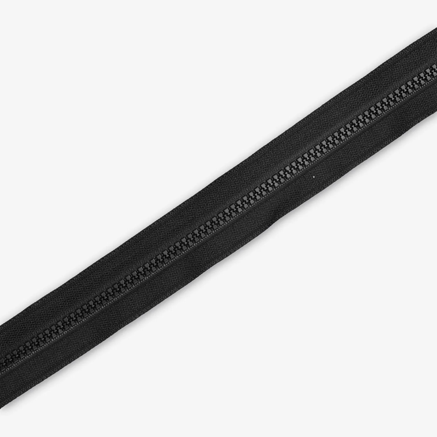 Vislon Type 5 Chunky Zip Open Ended - 80cm Black