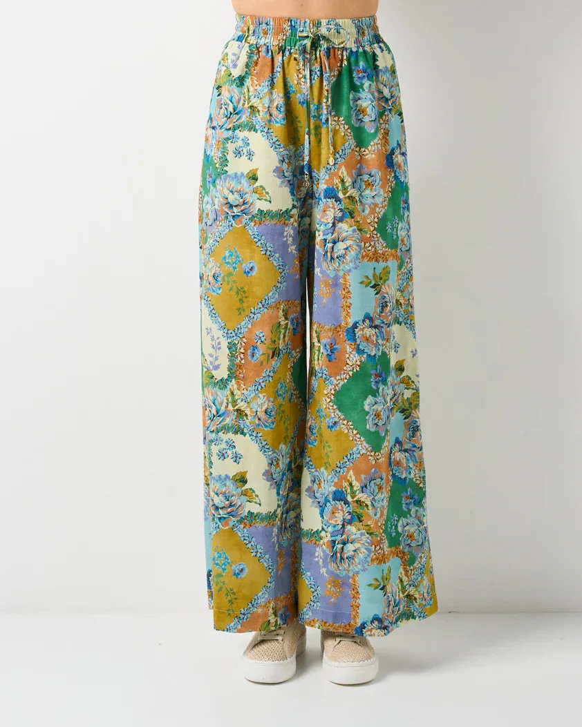 Walnut - Vermont Pants - Peony Patchwork