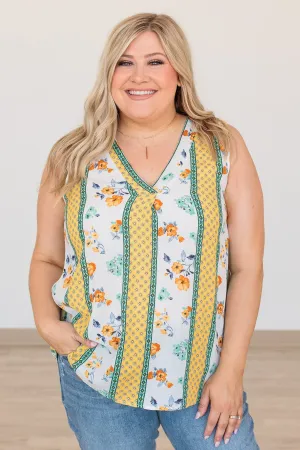 Wanting The World V-Neck Top- Ivory