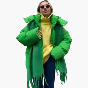 Warm and Stylish Oversized Puffer for Women