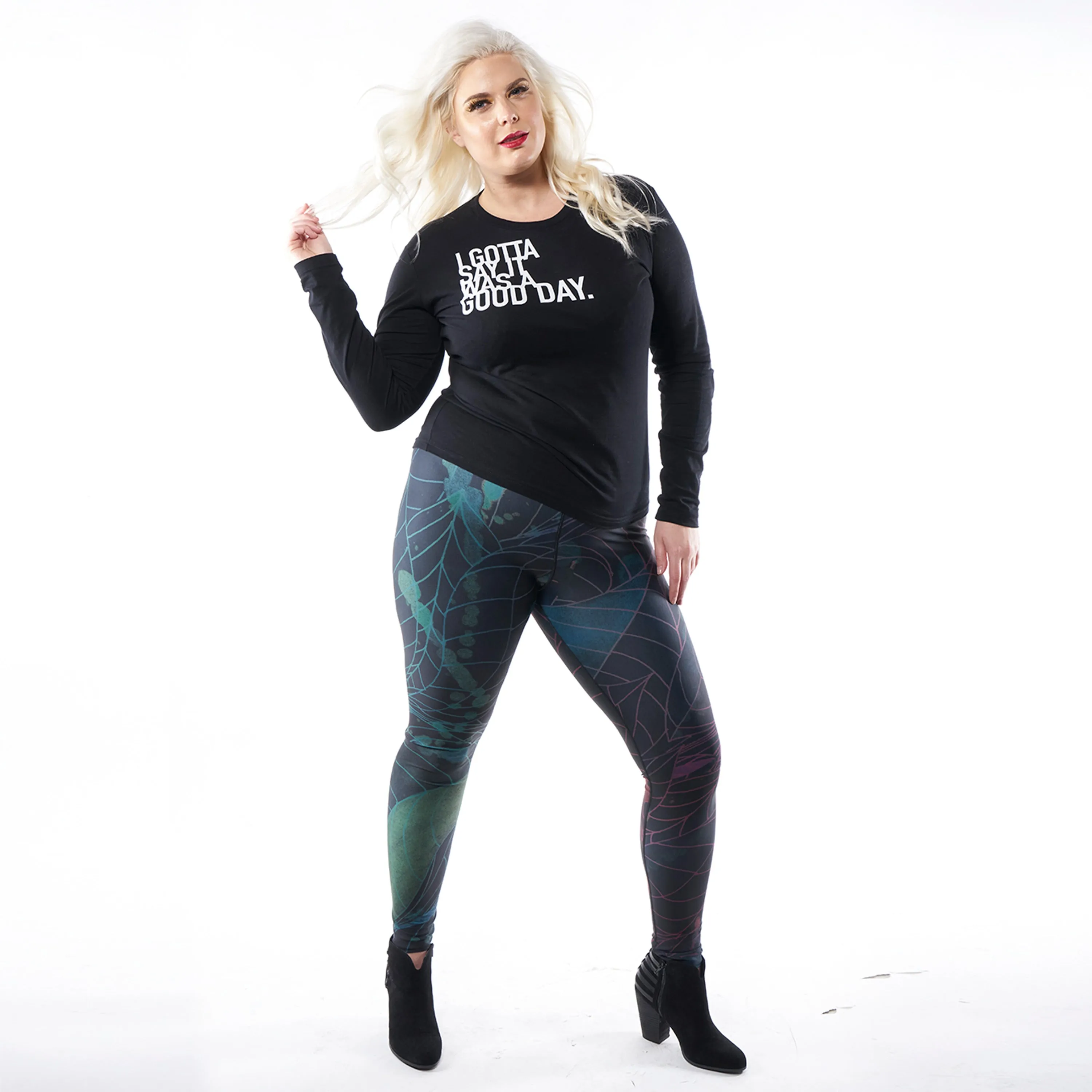 Wearable Art Leggings : Araña
