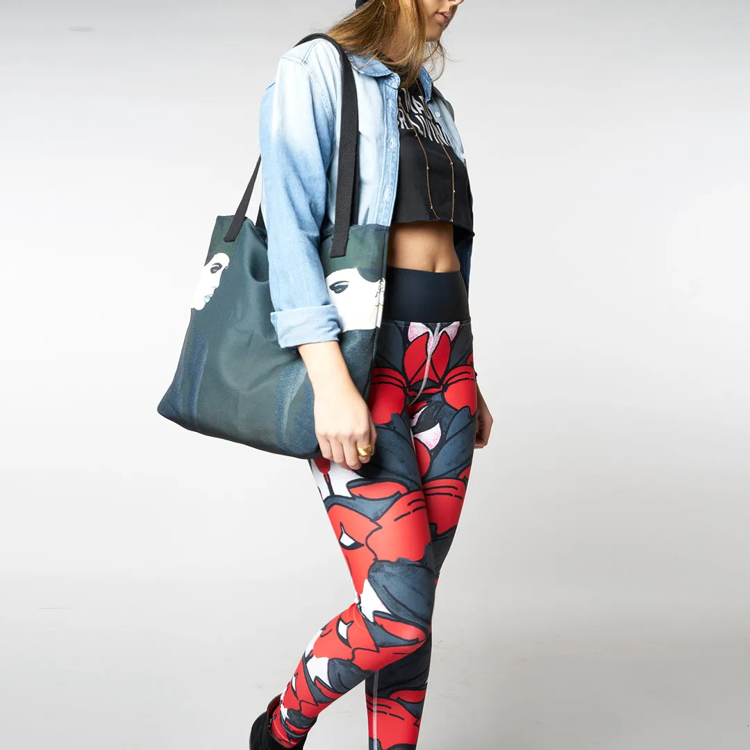 Wearable Art Leggings : Pamplona
