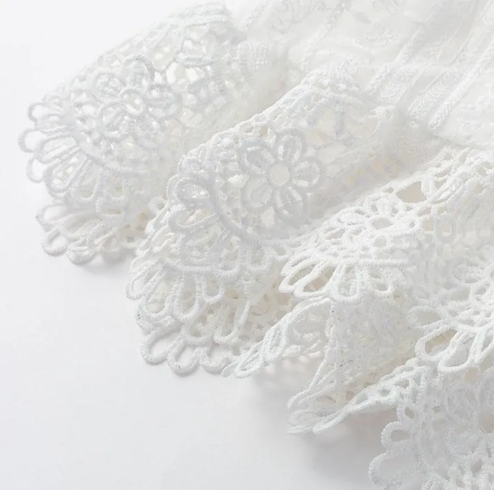 White Lace Summer Dress
