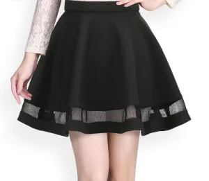 women skirt elastic faldas ladies midi skirt Girls mini Pleated skirts