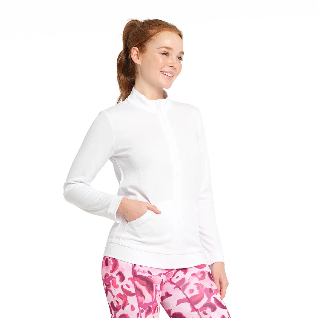 Womens Active Coolpass Jacket - White