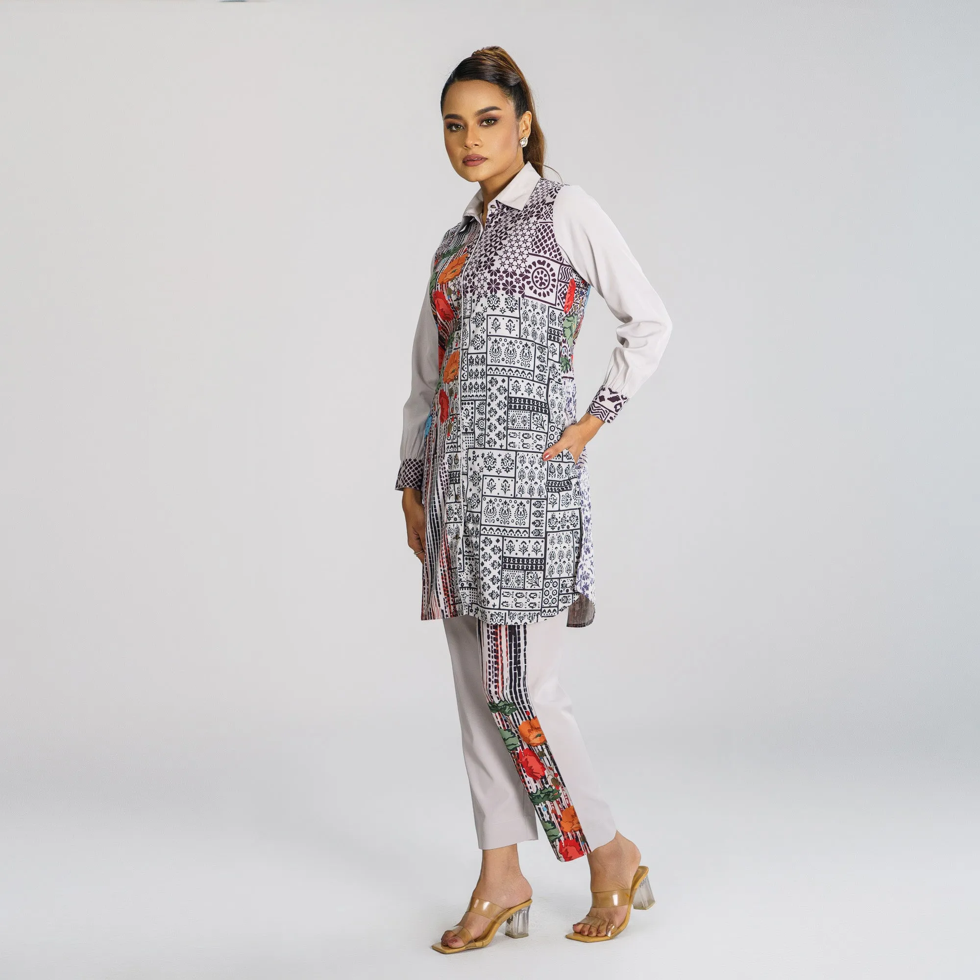 Womens Ash 2-Piece Set