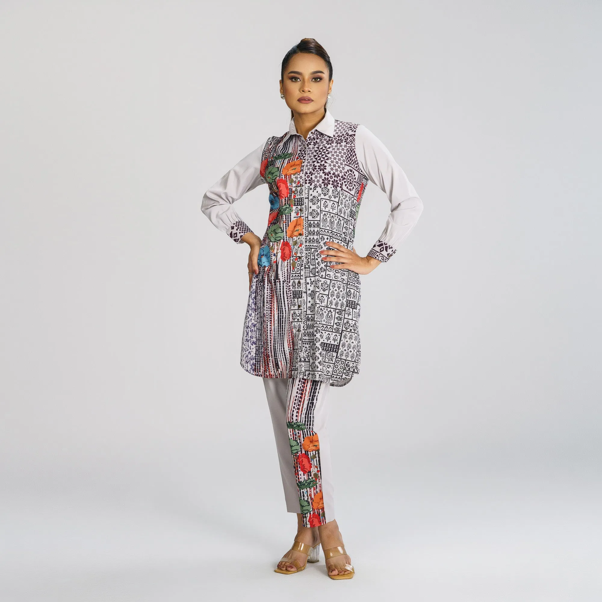 Womens Ash 2-Piece Set