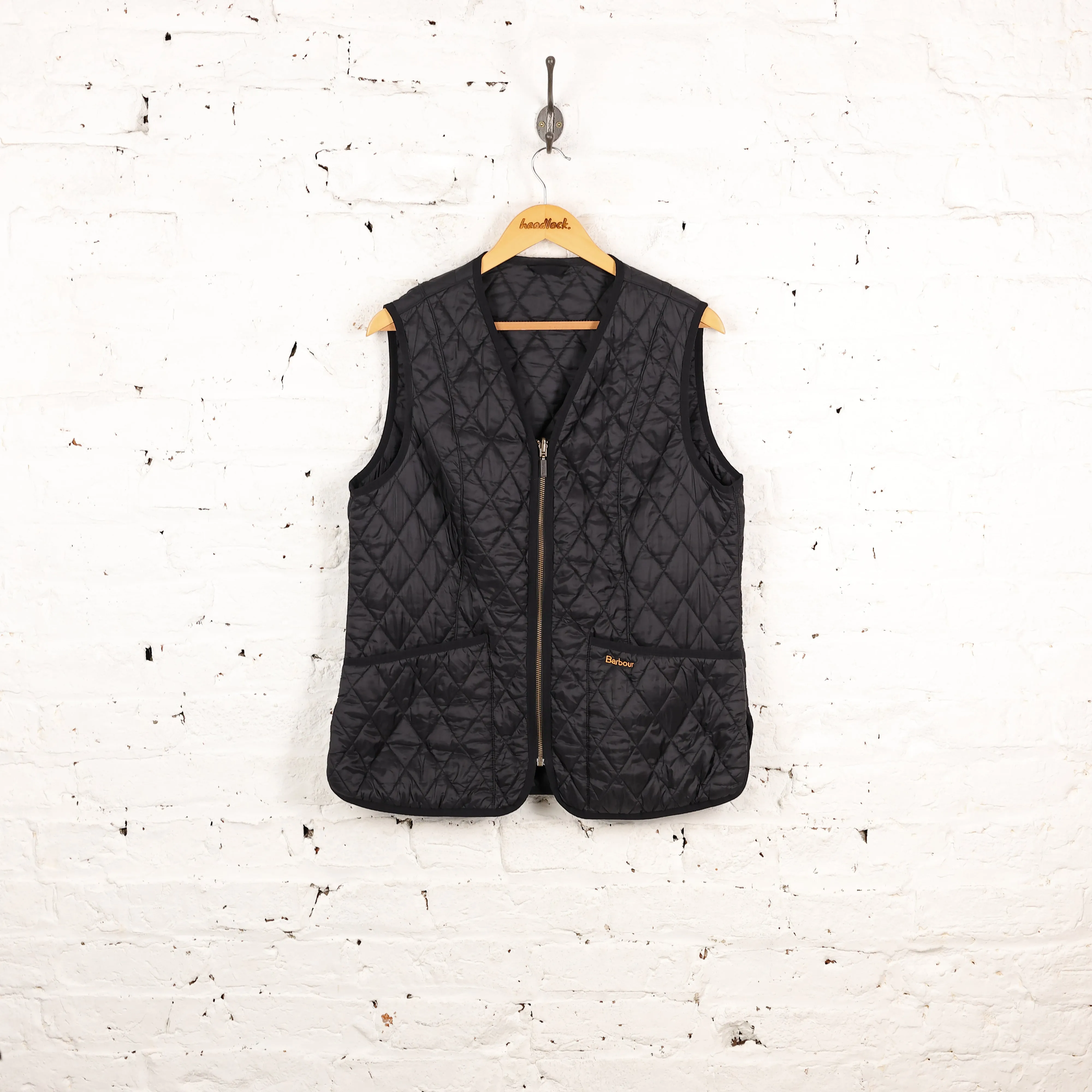 Women's Barbour Betty Interactive Liner Bodywarmer Jacket - Black - Women's L
