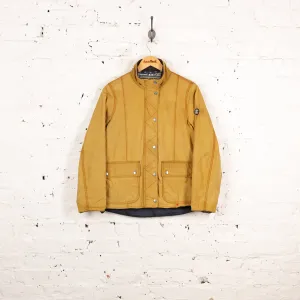 Women's Barbour Godrevy Wax Jacket - Yellow - Women's M
