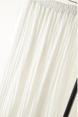 women's bohemian chiffon pleated bust skirts woman casual beach skirt 7 colors