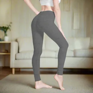 Women's Heather Gray Soft Leggings