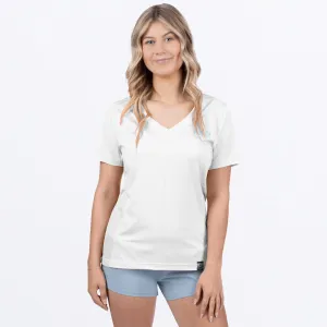 Women's Rush Air UPF V-Neck T-Shirt