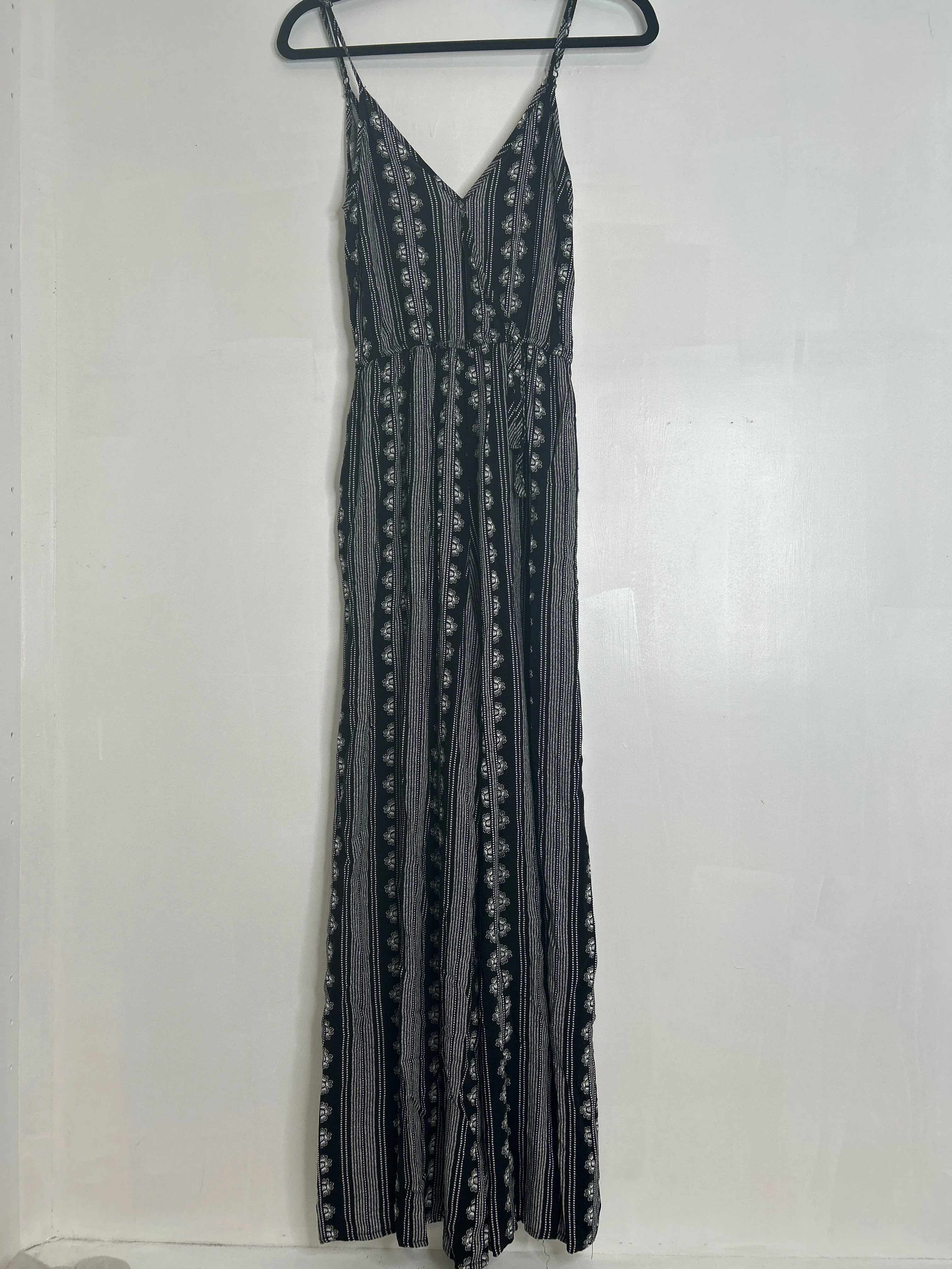 Womens Size Sm Misses Black Band of Gypsies Romper