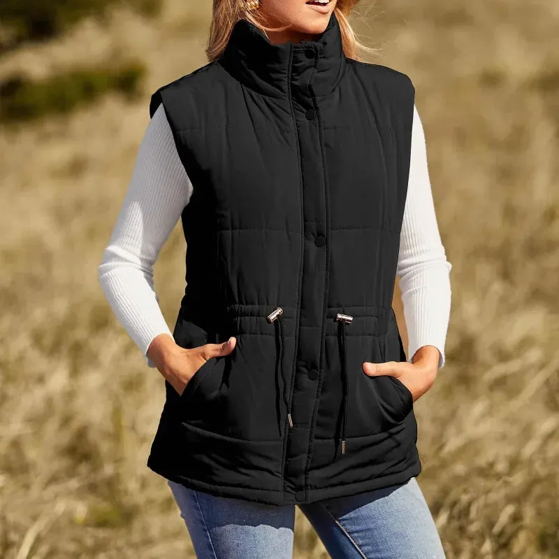 Women's Sleeveless Outerwear Jacket