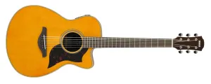 Yamaha AC1M VN 6-String RH Concert Electric Acoustic Guitar in Vintage Natural