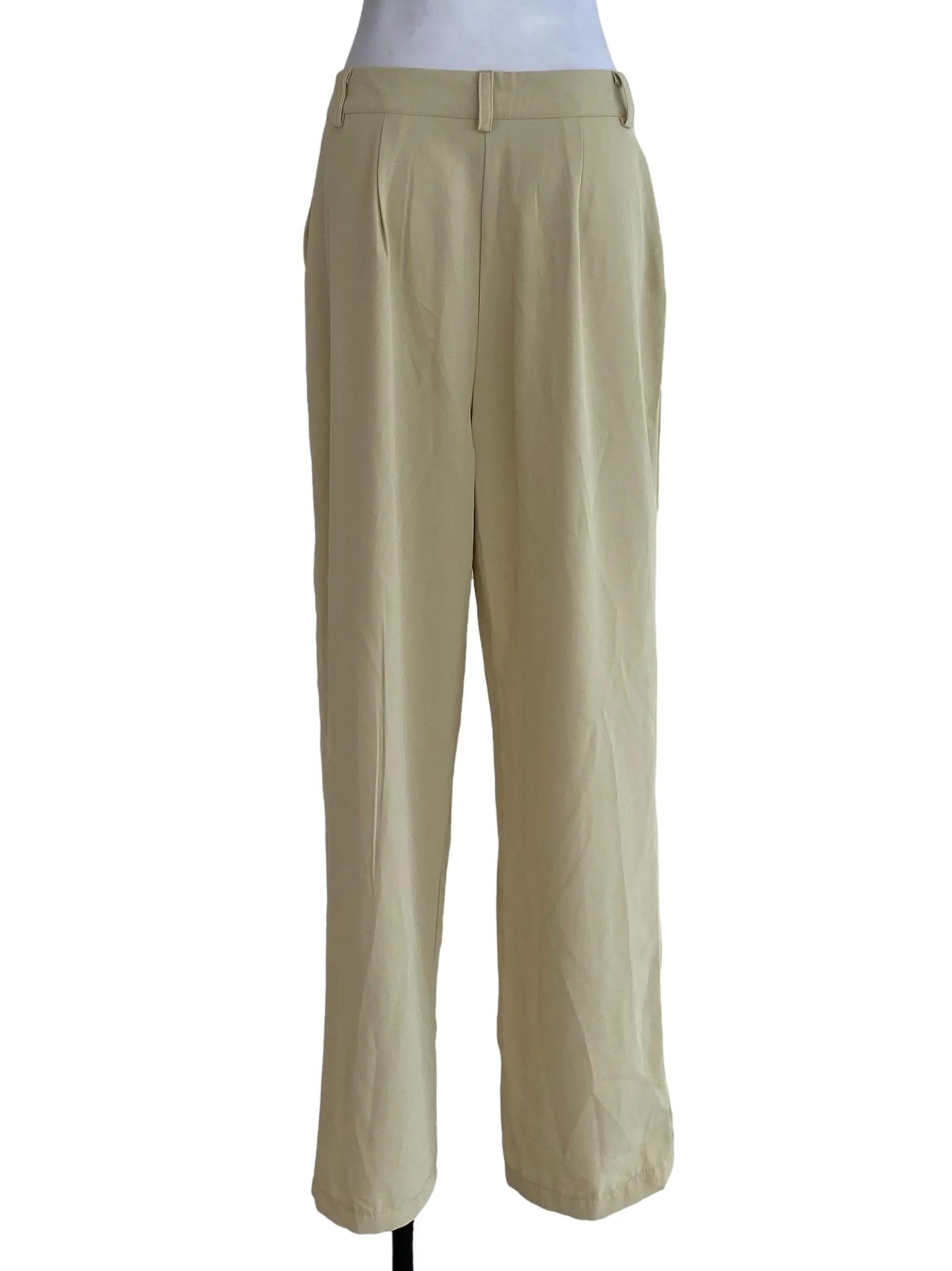 Yoke Straight Cut Pants