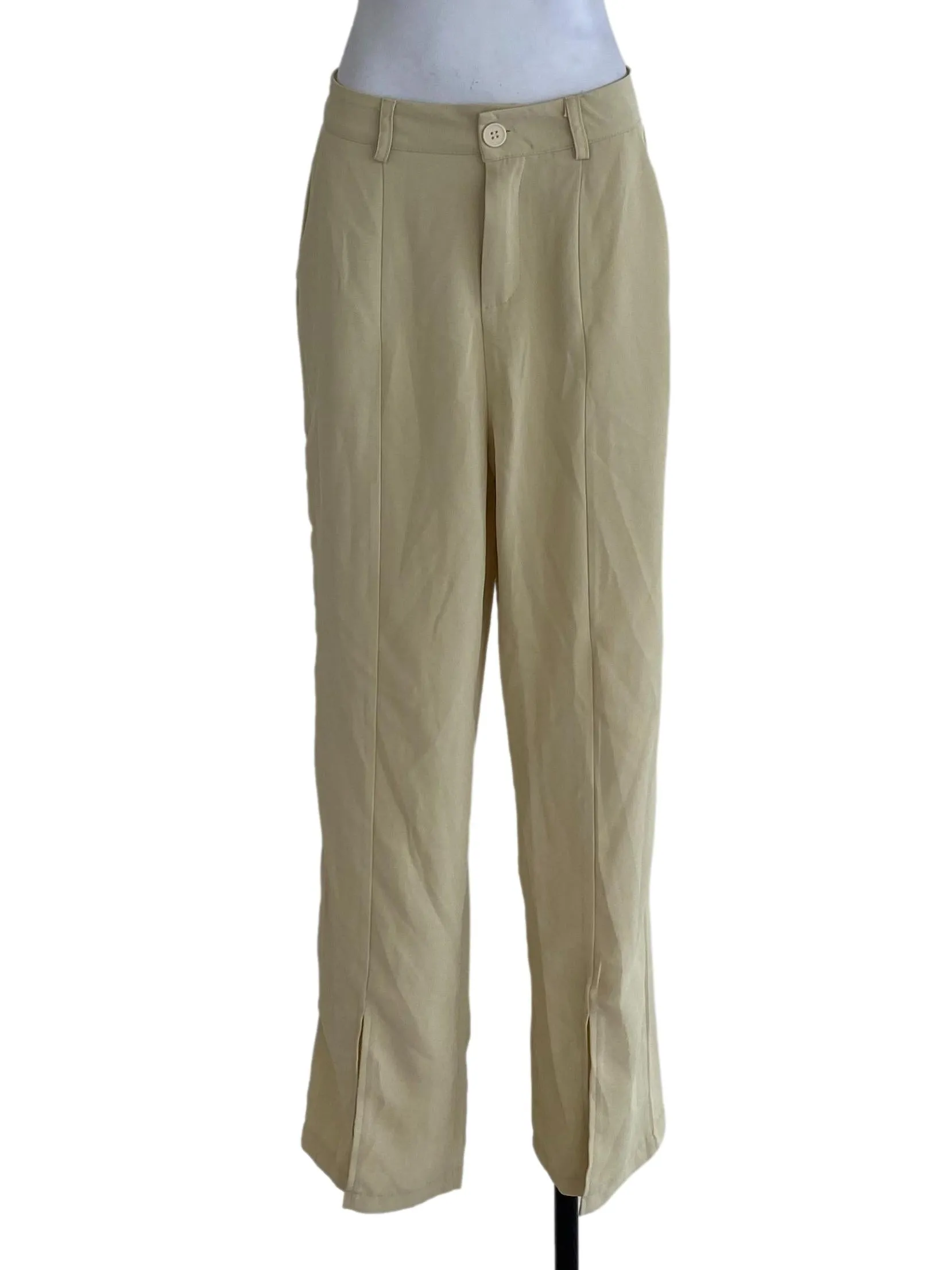 Yoke Straight Cut Pants
