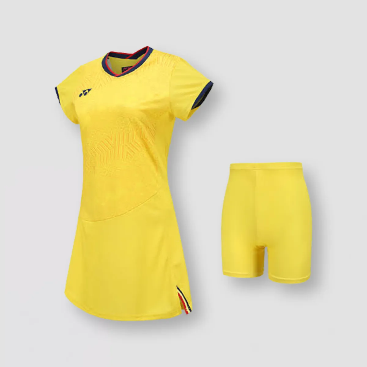 YONEX China National Team Wear Womens Premium Sports Dress (With Inner Shorts) Yellow 20683EX