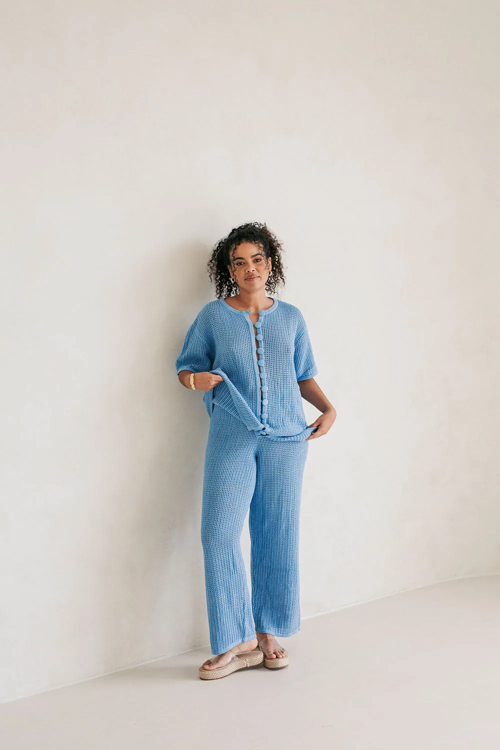 Zayna Pants - Blue