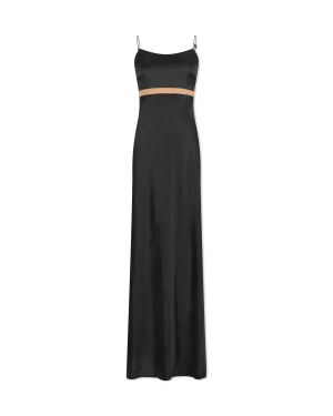 Zella Silk-Blend Gown