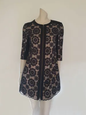 Zip Front Mini Dress by Scooter - S