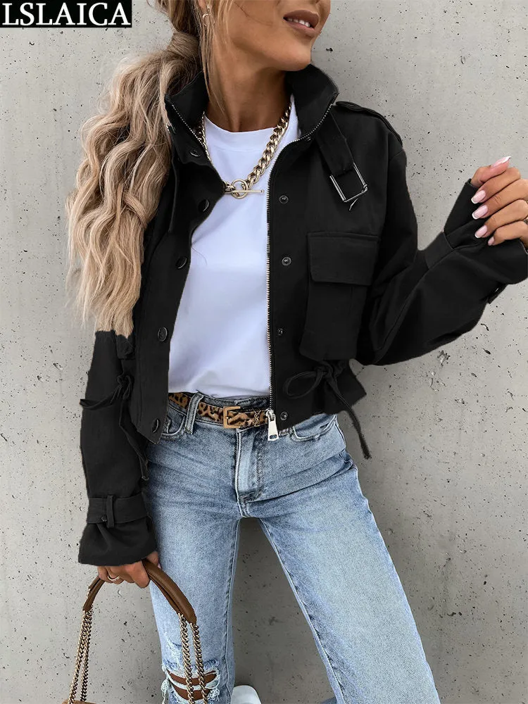 Zip Up Fashion Jackets
