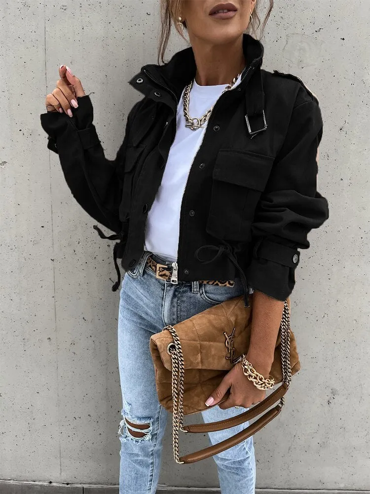 Zip Up Fashion Jackets