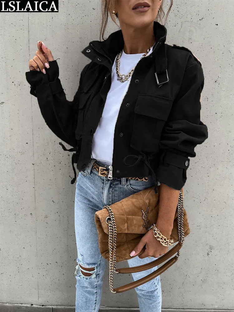 Zip Up Fashion Jackets