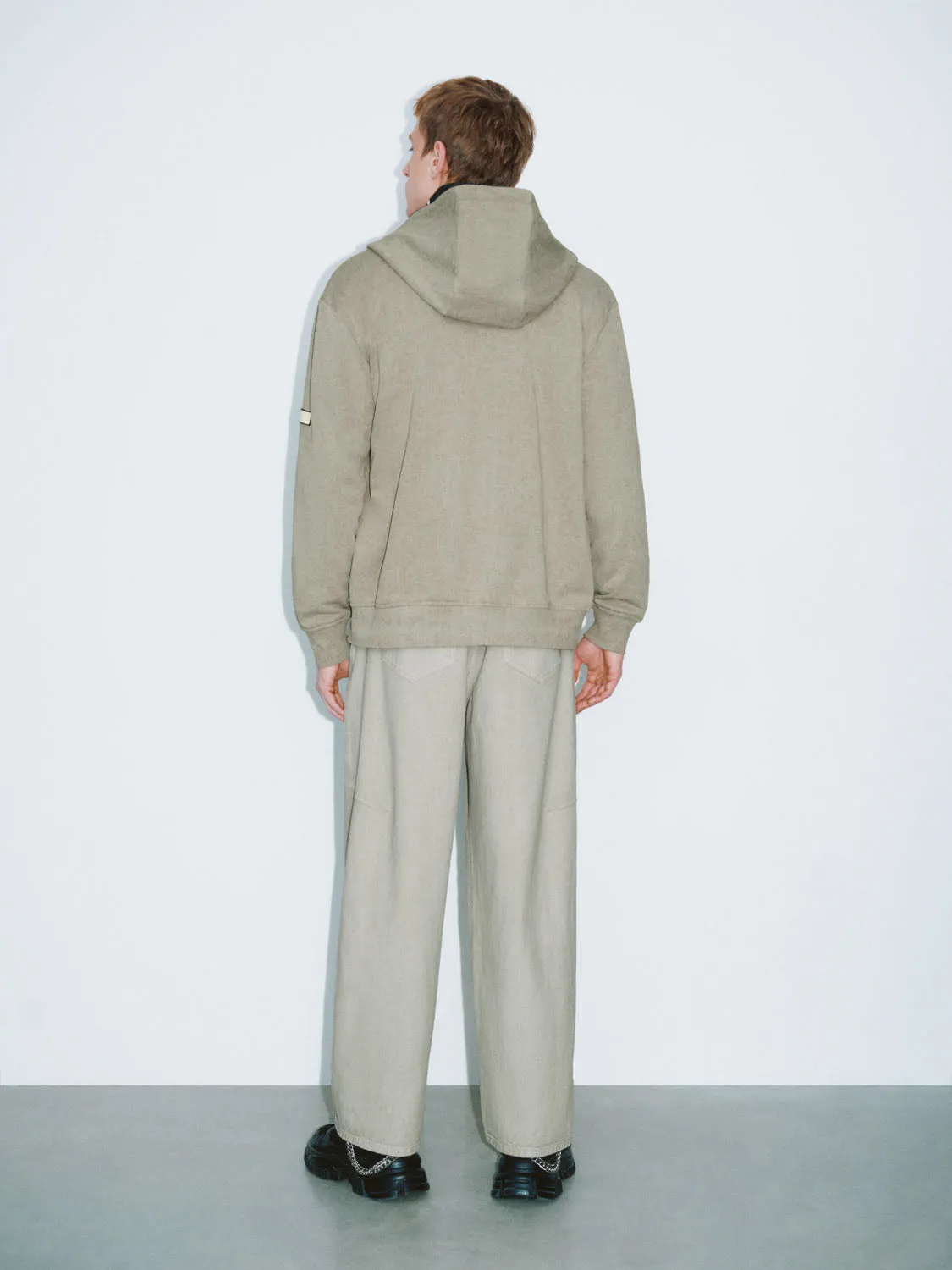 Zip Up Front Hoodie Jackets